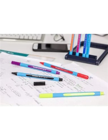 Stylo-bille schneider slider edge xb couleur assorties packde 10.