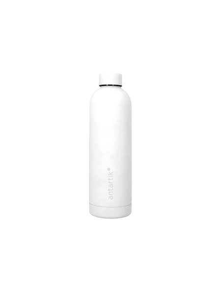 Bouteille isotherme antartik acier inoxydable sans bpa 750ml coloris blanc.