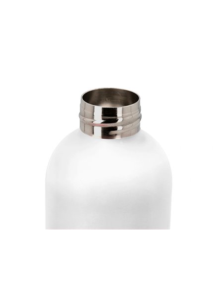 Bouteille isotherme antartik acier inoxydable sans bpa 750ml coloris blanc.