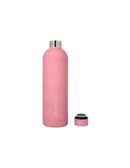 Bouteille isotherme antartik acier inoxydable sans bpa 750ml coloris rose.