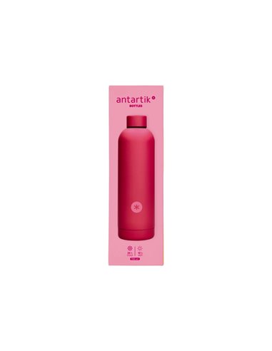 Bouteille isotherme antartik acier inoxydable sans bpa 750ml coloris fuchsia.