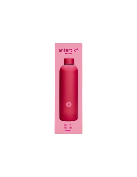 Bouteille isotherme antartik acier inoxydable sans bpa 750ml coloris fuchsia.