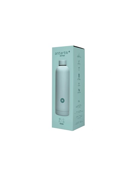 Bouteille isotherme antartik acier inoxydable sans bpa 750ml coloris menthe.