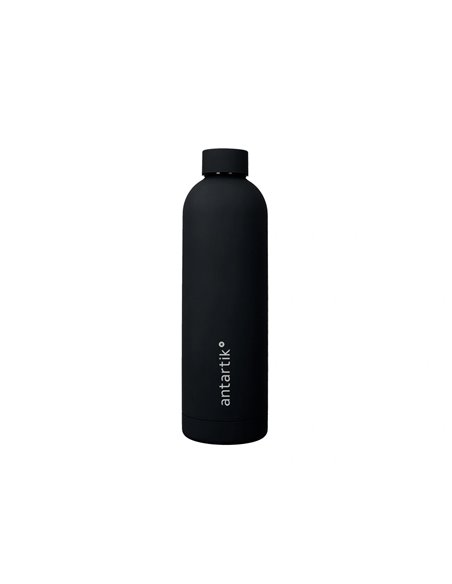 Bouteille isotherme antartik acier inoxydable sans bpa 750ml coloris noir.