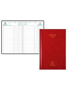 Agenda raisin 24,5 x 16 1 jour couleurs.