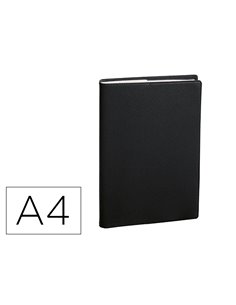Agenda quo vadis impala eu 09/09 coloris noir dim. 210x297mm.