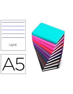 Carnet oxford office signature brochure dimension a5 160 pages 90g l6 assorti 10 couleurs.