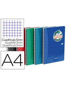 Cahier oceanis oxford integrale polypropylene 210x297 mm 180 pages optik paper q5 coloris assortis.