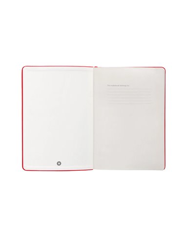 Carnet a4 antartik notes lignecouverture rigide fermeture elastique 100 pages 80gr coloris rouge.
