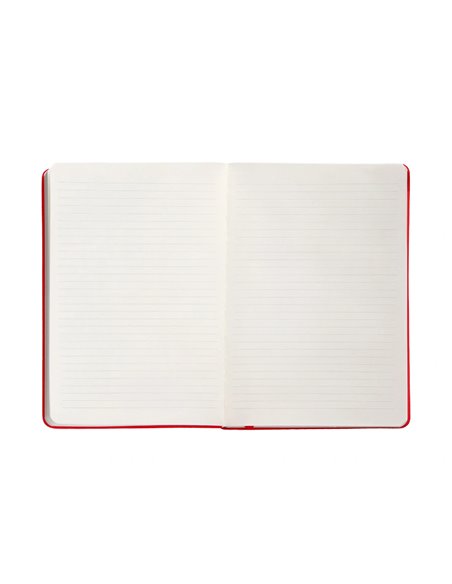 Carnet a4 antartik notes lignecouverture rigide fermeture elastique 100 pages 80gr coloris rouge.
