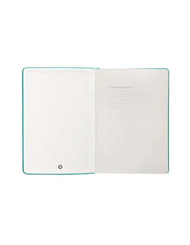 Carnet a4 antartik notes lignecouverture rigide fermeture elastique 200 pages 80gr coloris vert menthe.