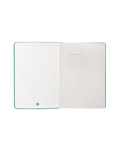 Carnet a4 antartik notes lignecouverture rigide fermeture elastique 200 pages 80gr coloris vert menthe.