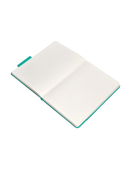 Carnet a4 antartik notes lignecouverture rigide fermeture elastique 200 pages 80gr coloris vert menthe.