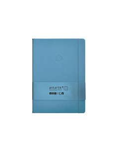 Carnet a4 antartik notes lignecouverture rigide fermeture elastique 100 pages 80gr coloris bleu ciel. 2