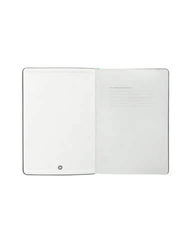 Carnet a4 antartik notes lignecouverture rigide fermeture elastique turquoise 100 pages 80gr coloris gris.
