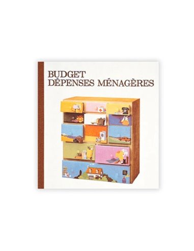 Registre exacompta depenses menageres 270x250mm 56 pages.