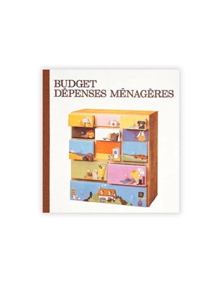 Registre exacompta depenses menageres 270x250mm 56 pages.