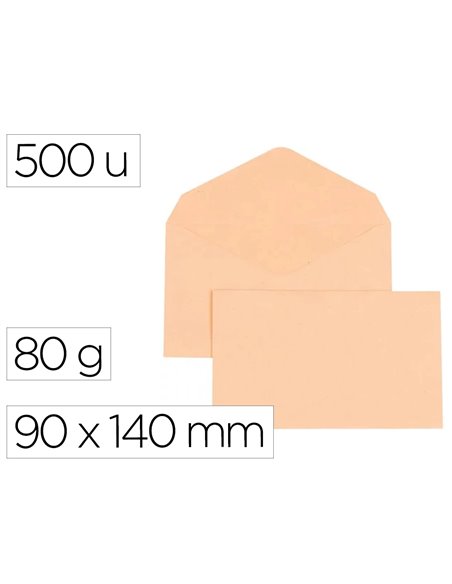 Enveloppe gpv election recyclee 90x140mm 80g patte triangulaire non gommee bulle boite 500 unites.