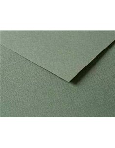 Papier dessin clairefontaine a grain 160g 1 surface grainee 1 lisse 50x65cm paquet 25f coloris vert ocean. 2