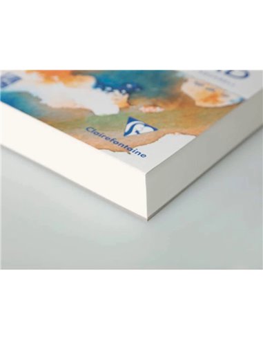 Bloc de papier dessin aquarelle goldline a4 300gr 50f.