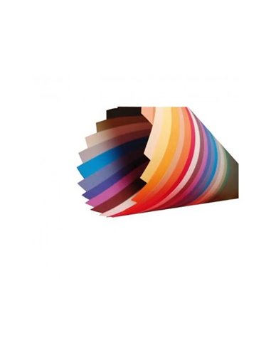Papier dessin clairefontaine tulipe 50x65cm 160g coloris noir 25 feuilles.