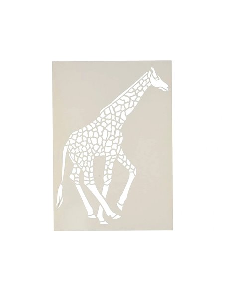 Pochoir les chiffres culture club de 0 a 9 21x15cm.