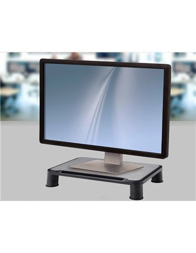 Support moniteur q-connect réglable en hauteur 380x240x112mm.