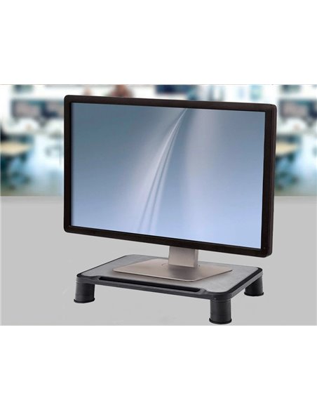 Support moniteur q-connect réglable en hauteur 380x240x112mm.