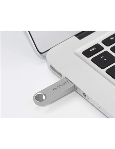 Clé usb q-connect 3.0 premium 16gb vitesse lecture 35mb/s écriture 8mb/s.