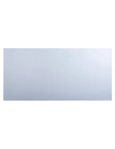 Sous-main exacompta souple pvc crystal 43x90cm coloris transparent.