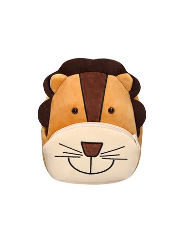 Sac a dos liderpapel baby finition peluche lion 260x100x240mm.