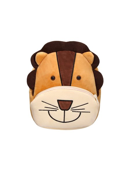 Sac a dos liderpapel baby finition peluche lion 260x100x240mm.