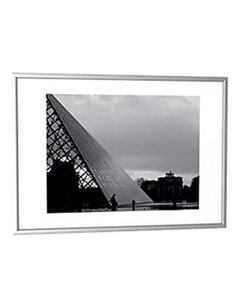 Cadre décoration paperflow a3 coloris aluminium.