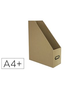 Porte revue savana oxford a4+ dos de 10 cm porte etiquettes carton recycle.