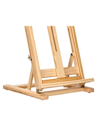 Chevalet peinture liderpapel de table bois fsc 80x27,5x30 cm.