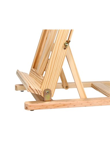 Chevalet peinture liderpapel de table bois fsc 80x27,5x30 cm.