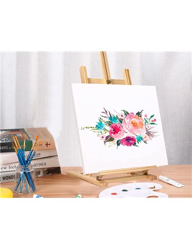Chevalet peinture liderpapel de table bois fsc 80x27,5x30 cm.