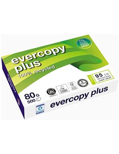 Papier clairefontaine blanc 100% recycle multifonction evercopy a3 80g/m2 blancheur 95 cie. 2