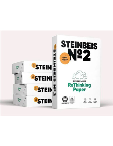Papier steinbeis recycle multifonction n 2 - 80 gr a3 blanc.