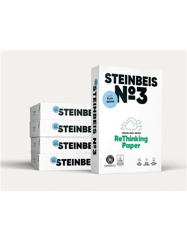 Papier steinbeis recycle multifonction n 3 - 80 gr a3 blanc.