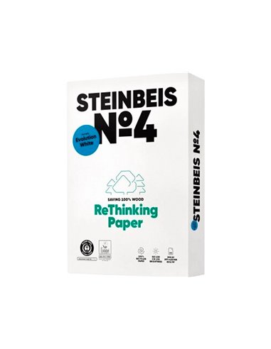 Papier steinbeis recycle multifonction n 4 80 gr a3 blanc.