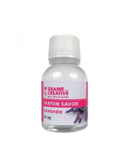 Lot parfums pour savon graine creative 3 unites jasmin rose et lavande.