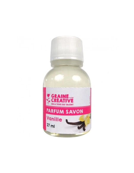 Lot parfums pour savon graine creative 3 unites monoi fleur d'oranger et vanille.