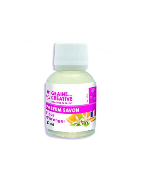 Lot parfums pour savon graine creative 3 unites monoi fleur d'oranger et vanille.