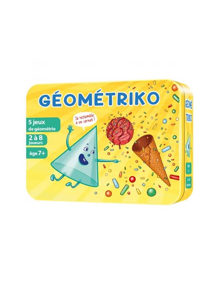 Atelier de geometrie aritma geometriko 4 regles du jeu 54 cartes 1 figure geometrique.