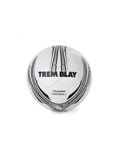 Ballon football cuir synthetique tremblay entrainement de grande qualite taille 5.