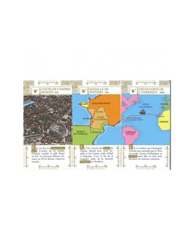 Histodingo moyen age cocktail games 7 regles de jeux 4 niveaux 56 cartes boite rangement 2 a 8 joueurs.