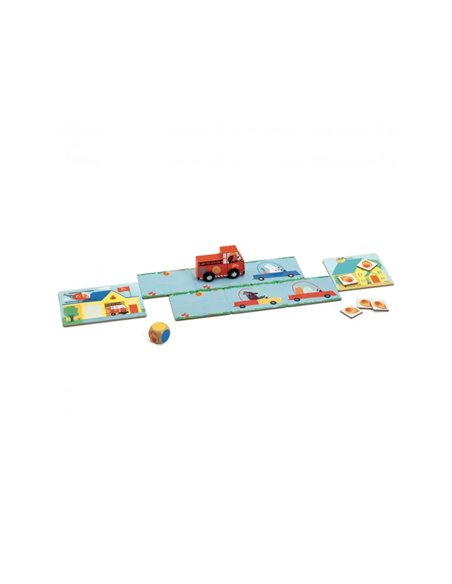 Jeu collaboratif pin pon djeco.