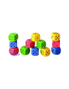 Lot de 12 grands des a usage exterieur.