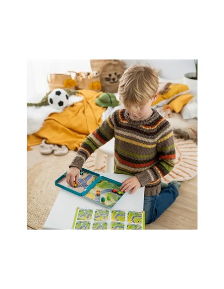 Logique reflexion smart pole position circuit voitures f1 5 fiches circuit 8 tuiles voiture arbre 1 livret de 48.